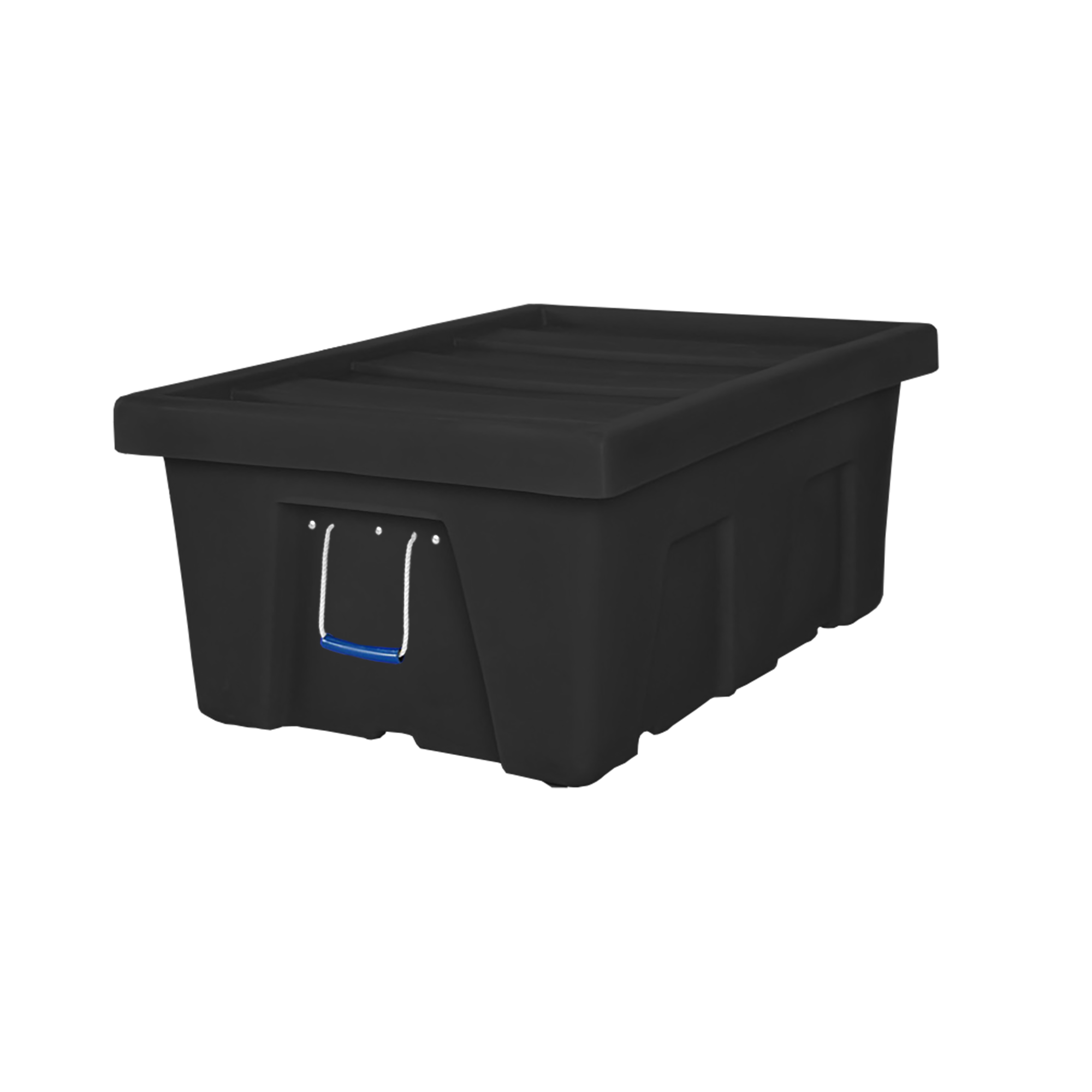 MTA-Series, Bulk Container, 5 Bushel, 38.5" x 26" x 16" - Black, Heavy Duty 