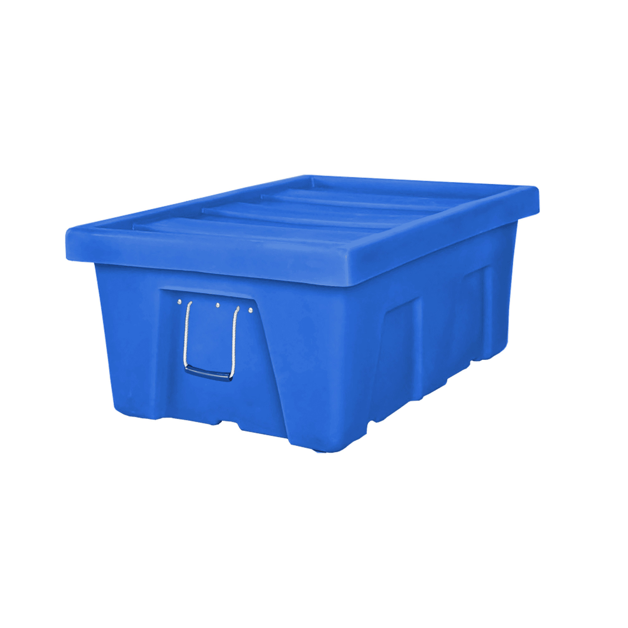 MTA-Series, Bulk Container, 5 Bushel, 38.5" x 26" x 16" - Blue, Heavy Duty 