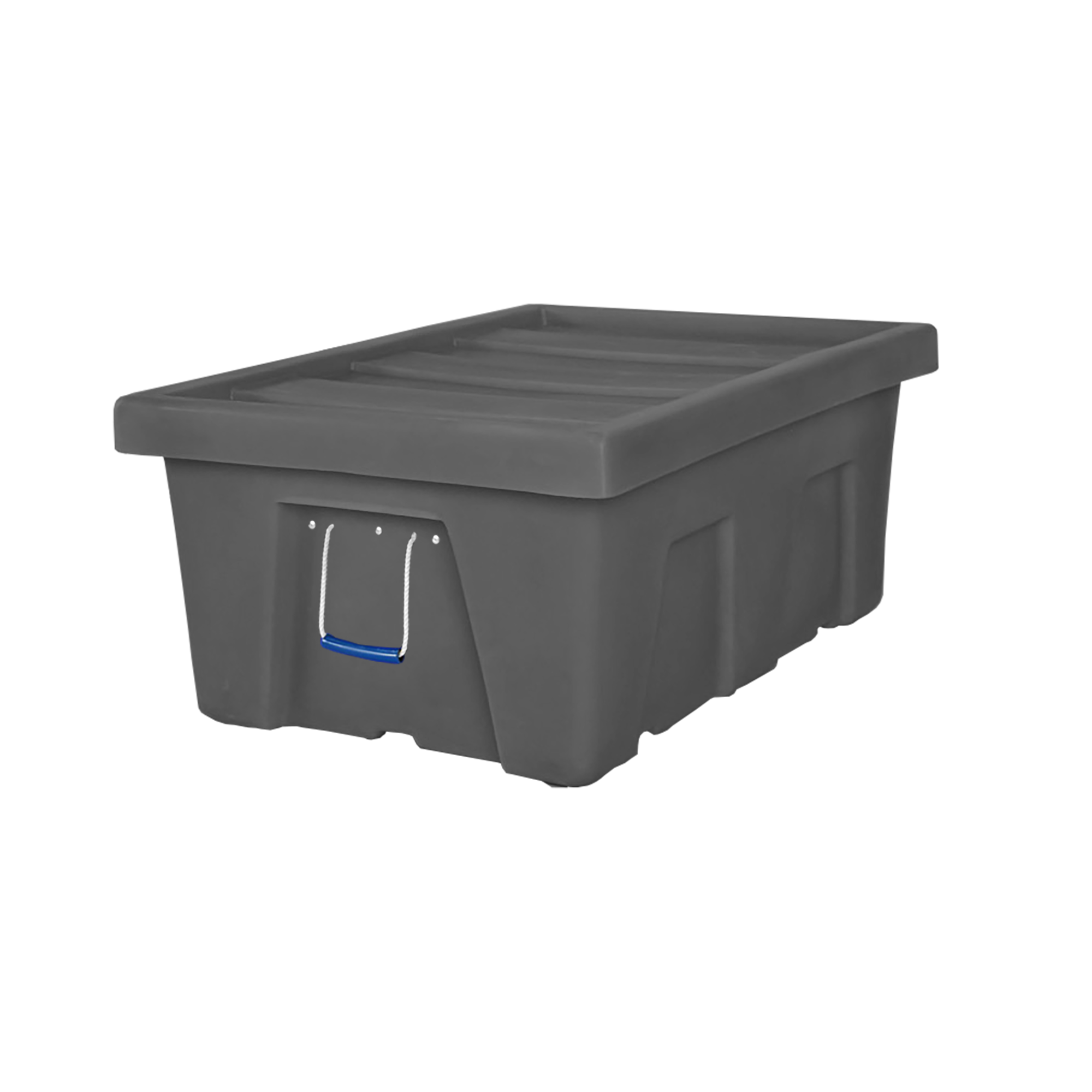 MTA-Series, Bulk Container, 5 Bushel, 38.5" x 26" x 16" - Dark Gray, Heavy Duty 