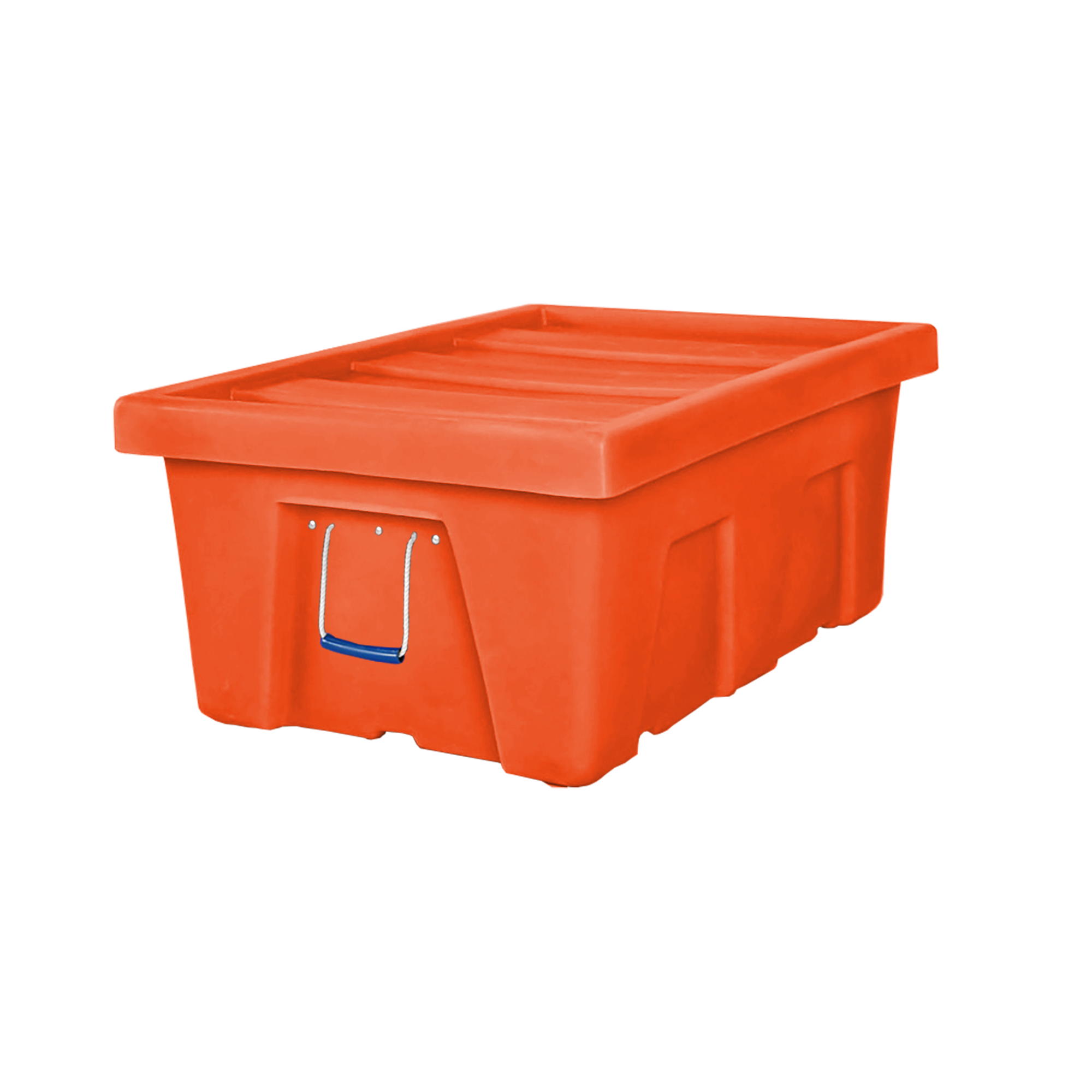 MTA-Series, Bulk Container, 5 Bushel, 38.5" x 26" x 16" - Orange, Heavy Duty 