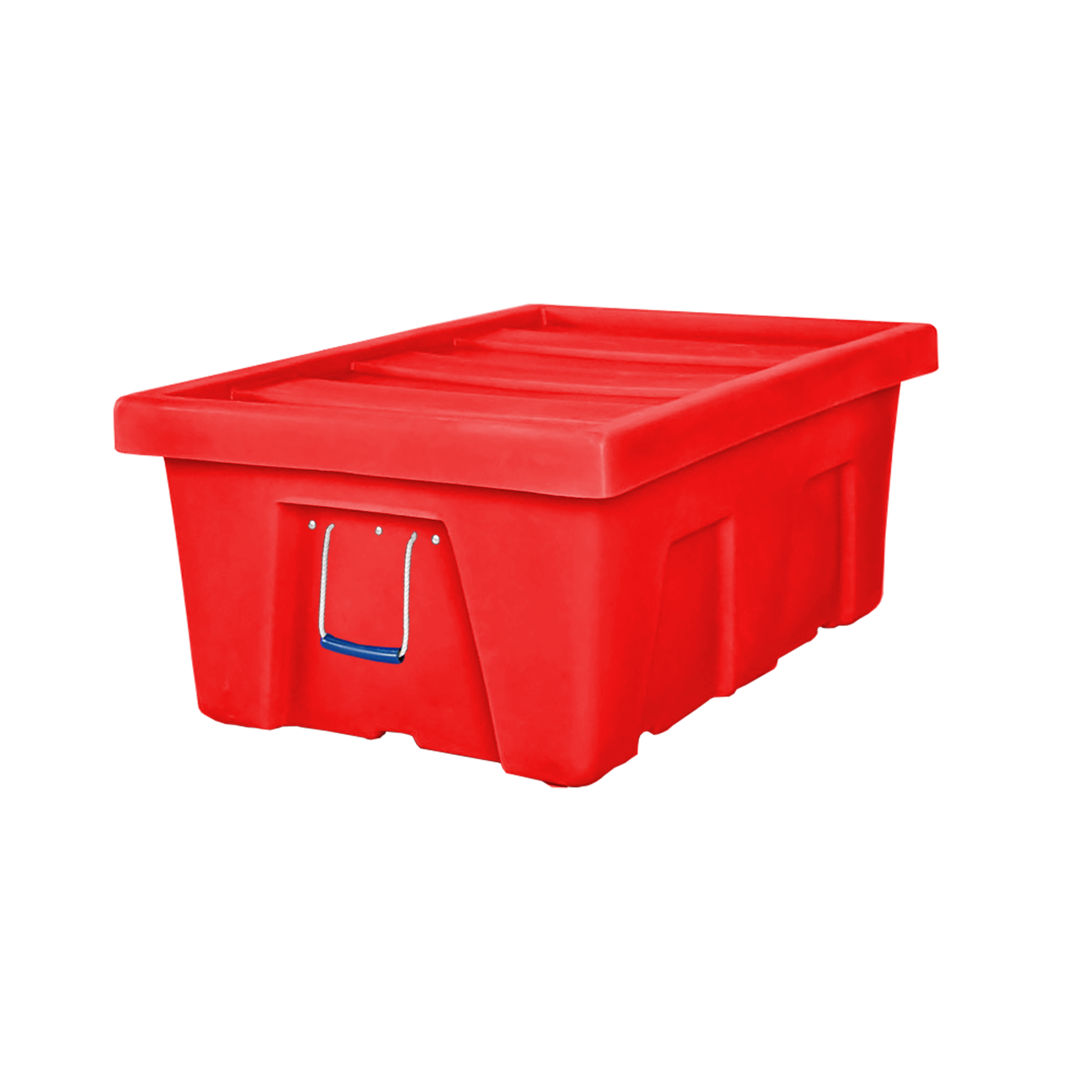 MTA-Series, Bulk Container, 5 Bushel, 38.5" x 26" x 16" - Red, Heavy Duty 