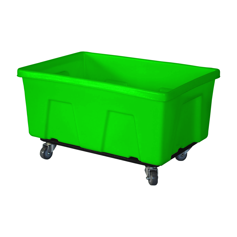 MTA-H3, Bulk Box Truck, 6 Bushel, 38" x 25.5" x 19" - Lime Green, Heavy Duty 