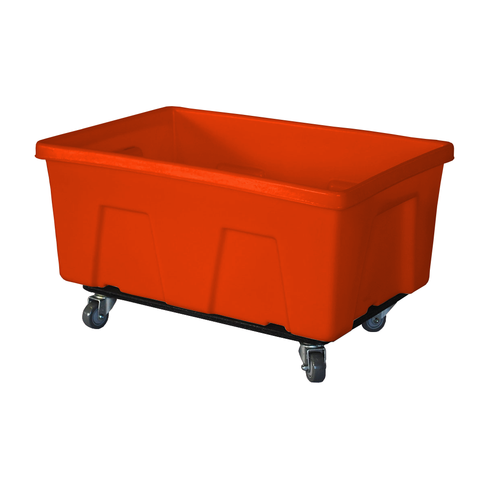 MTA-H3, Bulk Box Truck, 6 Bushel, 38" x 25.5" x 19" - Orange, Heavy Duty 