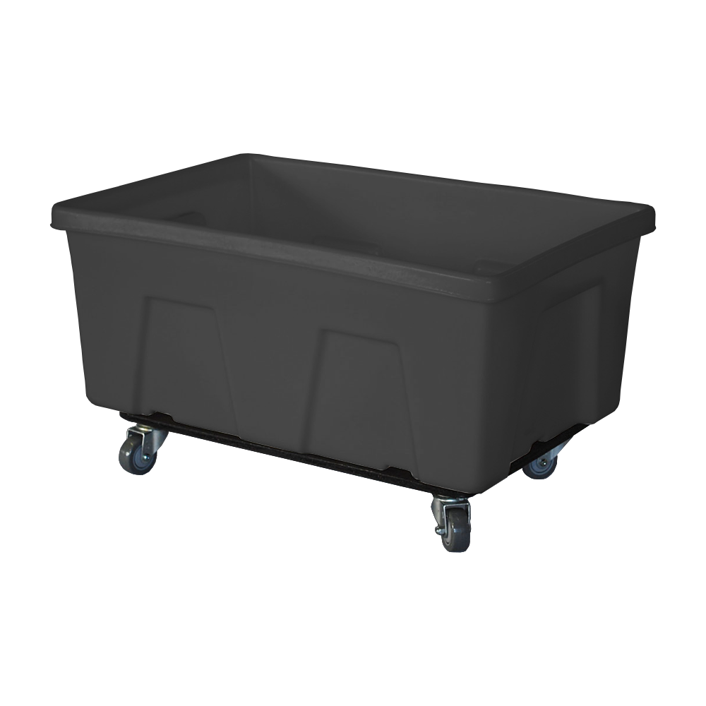 MTA-H3, Bulk Box Truck, 6 Bushel, 38" x 25.5" x 19" - Black, Heavy Duty 