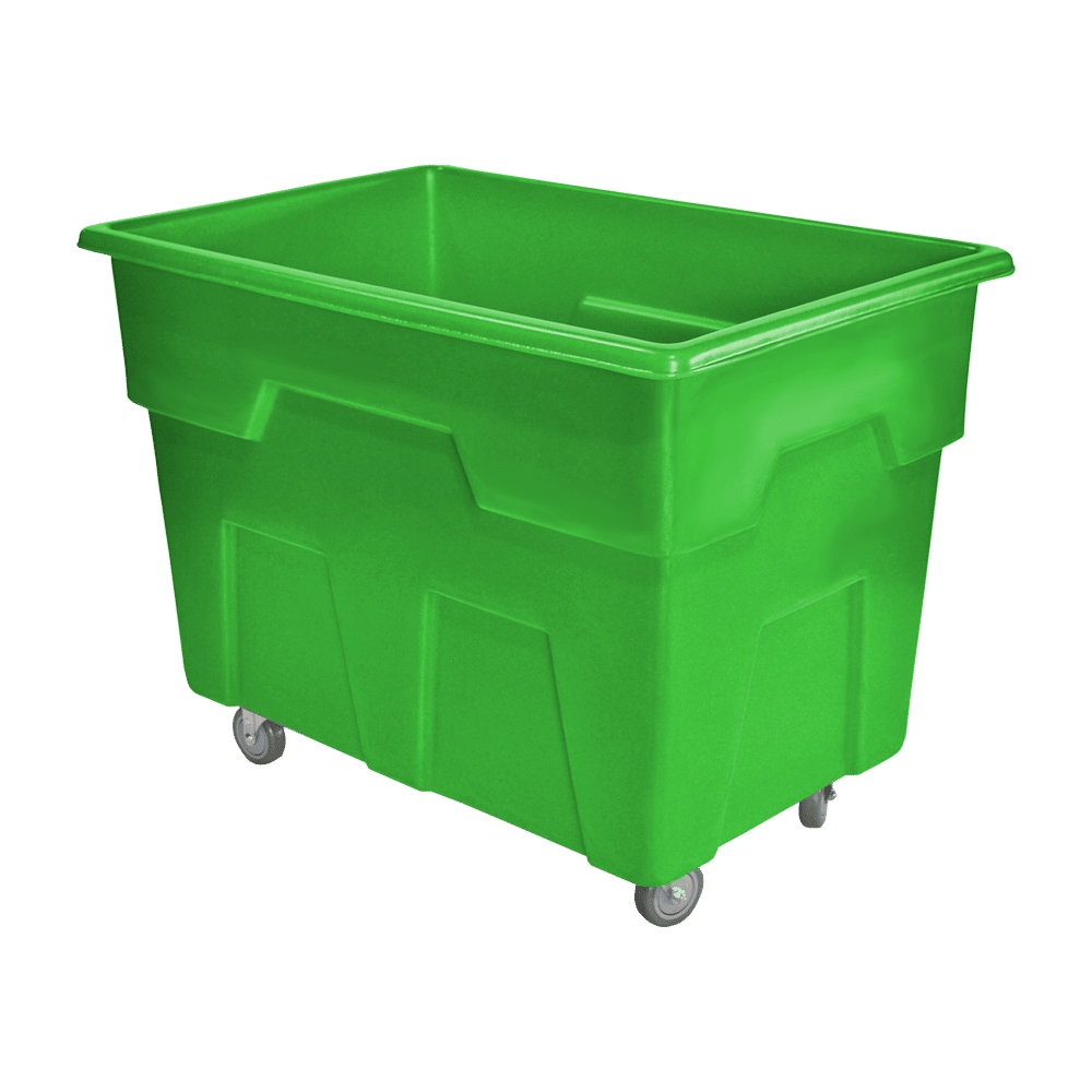 MTB-H4, Bulk Box Truck, 11.5 Bushel, 44.5" x 29" x 34" - Lime Green, Heavy Duty 