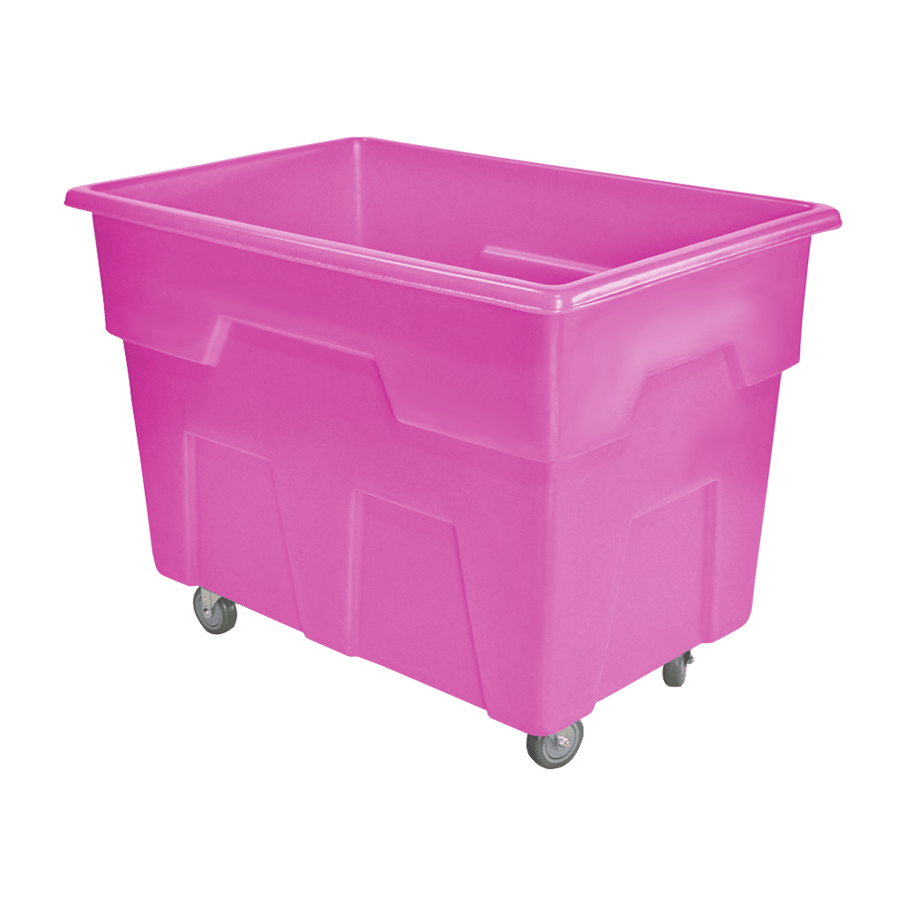 MTB-H4, Bulk Box Truck, 11.5 Bushel, 44.5" x 29" x 34" - Pink, Heavy Duty 