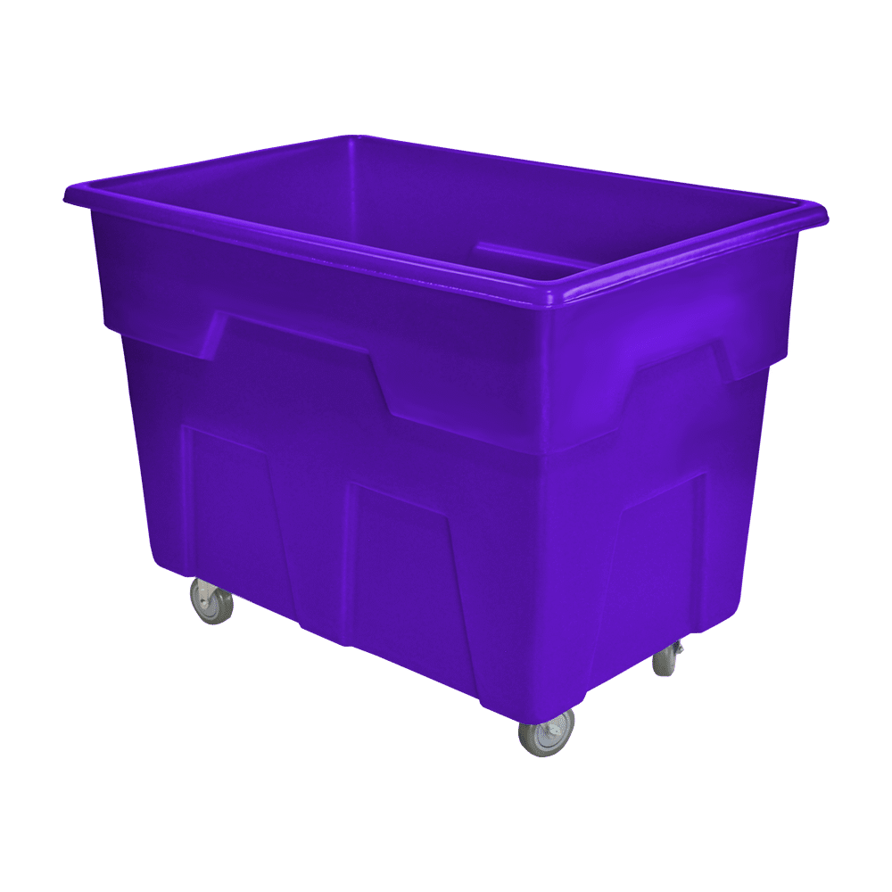 MTB-H4, Bulk Box Truck, 11.5 Bushel, 44.5" x 29" x 34" - Purple, Heavy Duty 