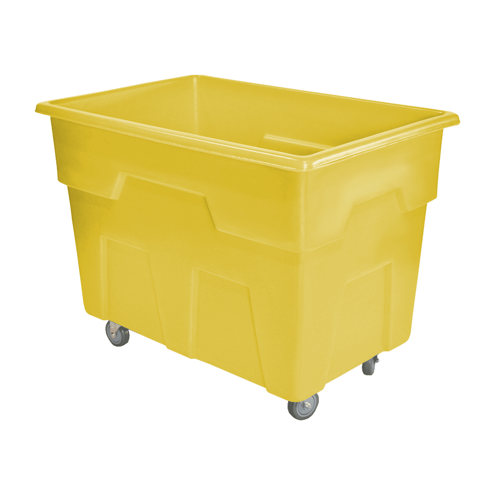 MTB-H4, Bulk Box Truck, 11.5 Bushel, 44.5" x 29" x 34" - Yellow, Heavy Duty 