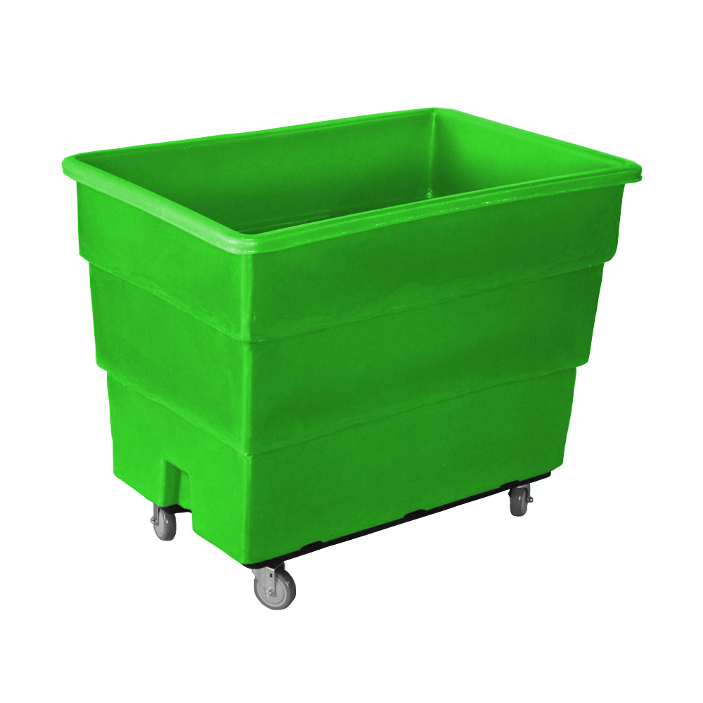 MTC-H4, Bulk Box Truck, 16 Bushel, 47" x 31" x 39" - Lime Green, Heavy Duty 