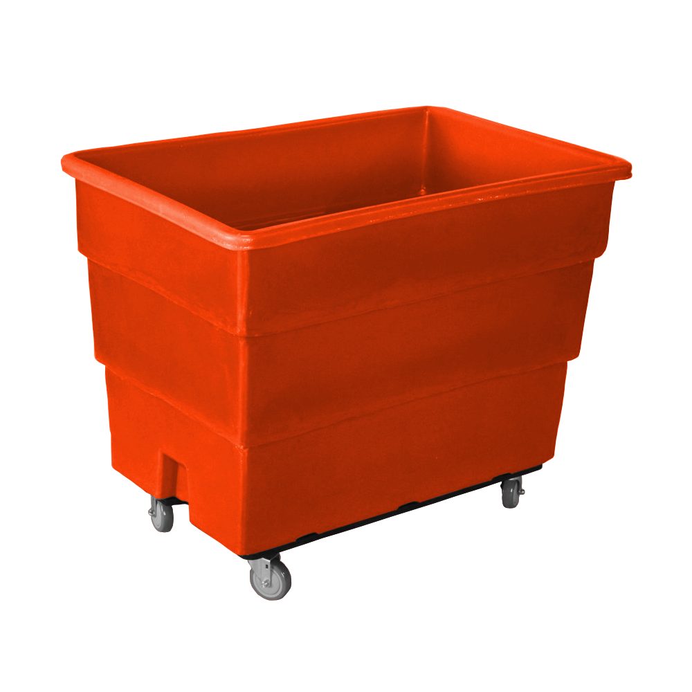 MTC-H4, Bulk Box Truck, 16 Bushel, 47" x 31" x 39" - Orange, Heavy Duty 