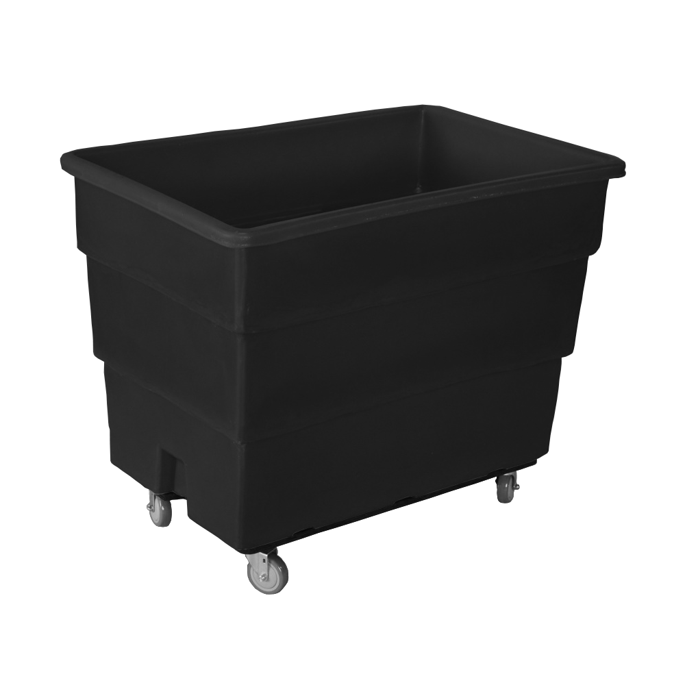 MTC-H4, Bulk Box Truck, 16 Bushel, 47" x 31" x 39" - Black, Heavy Duty 