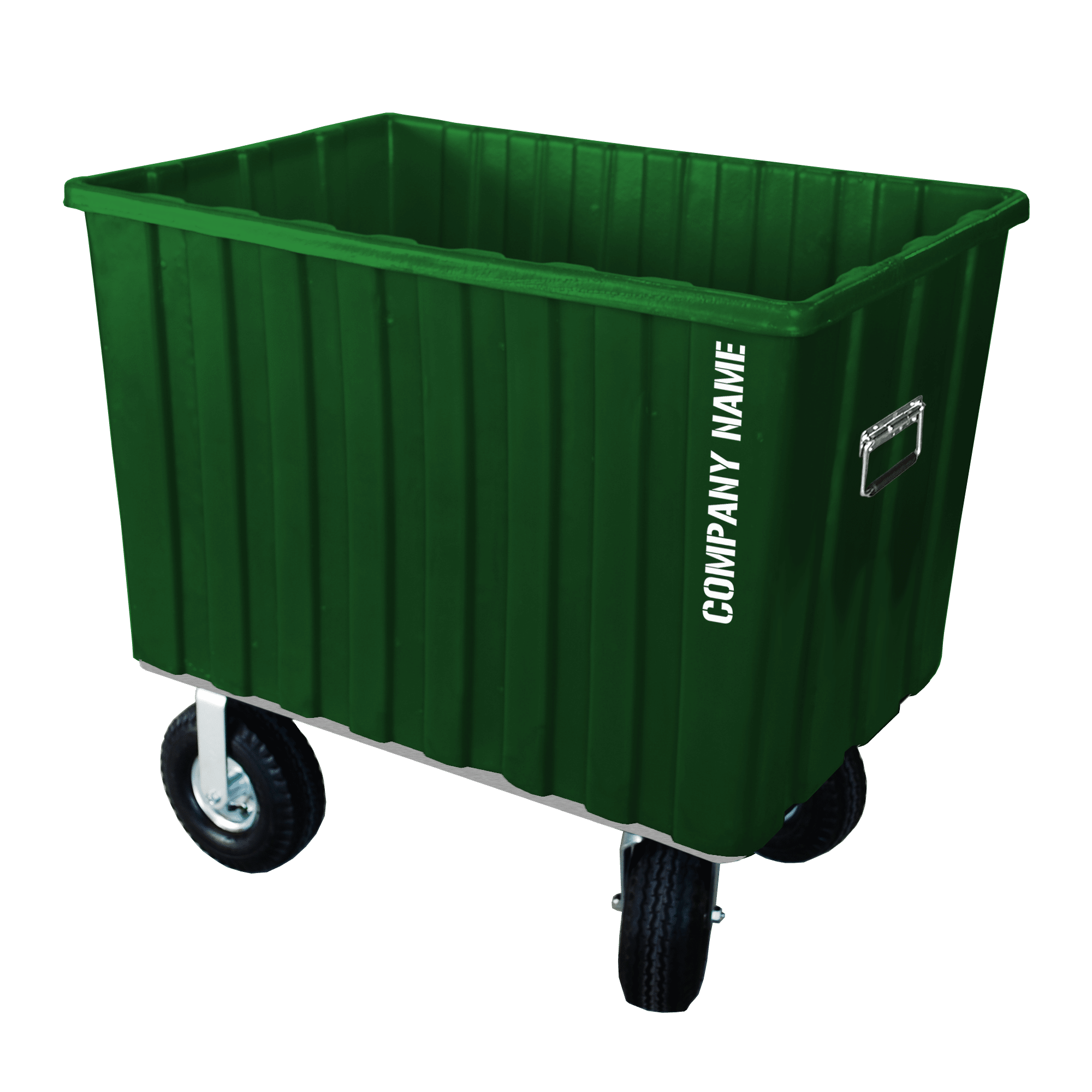 MTE-H8, Heavy Duty Film Production Hamper Cart, 12 Bushel, 41" x 28.25"x 46" - Green 