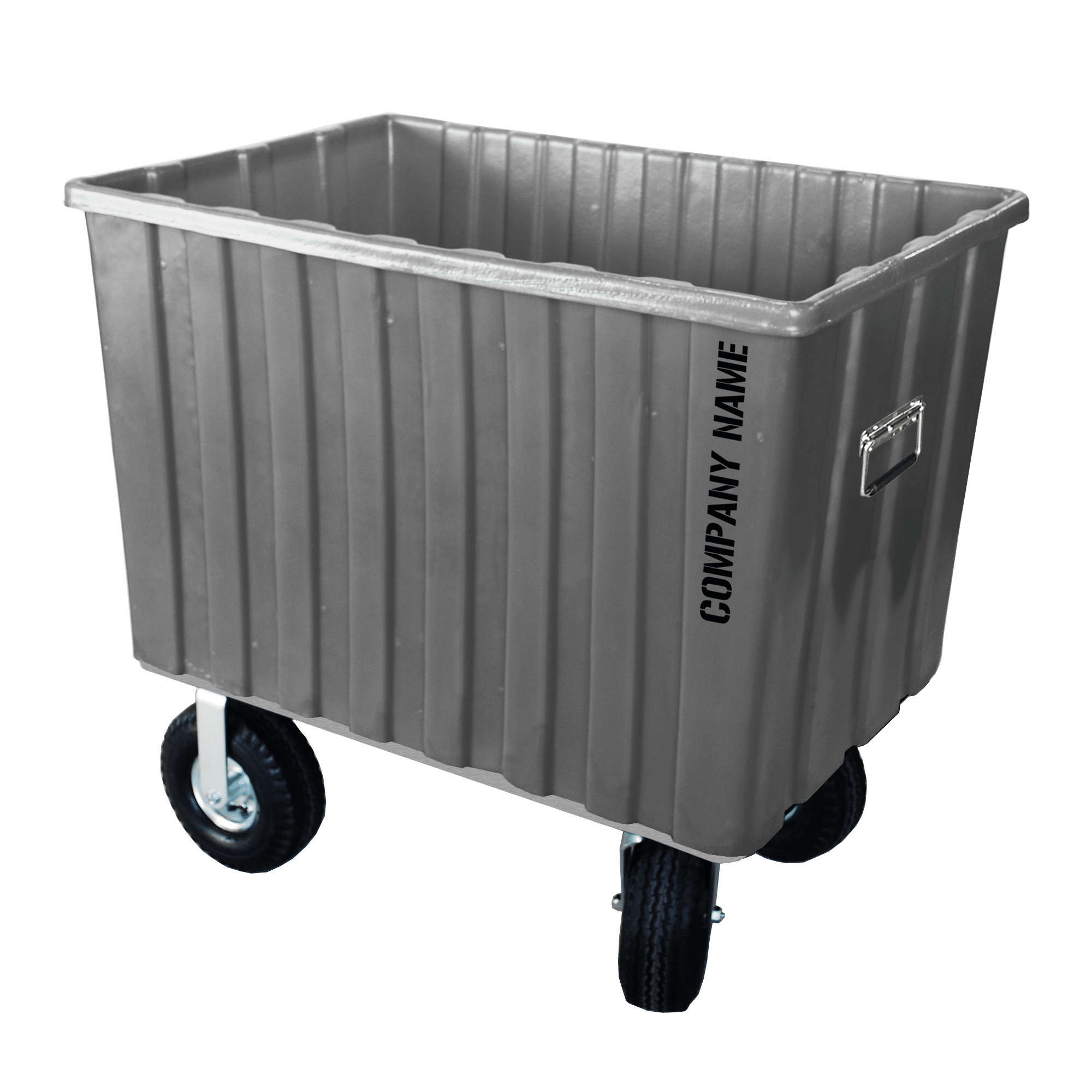 MTE-H8, Heavy Duty Film Production Hamper Cart, 12 Bushel, 41" x 28.25"x 46" - Grey 