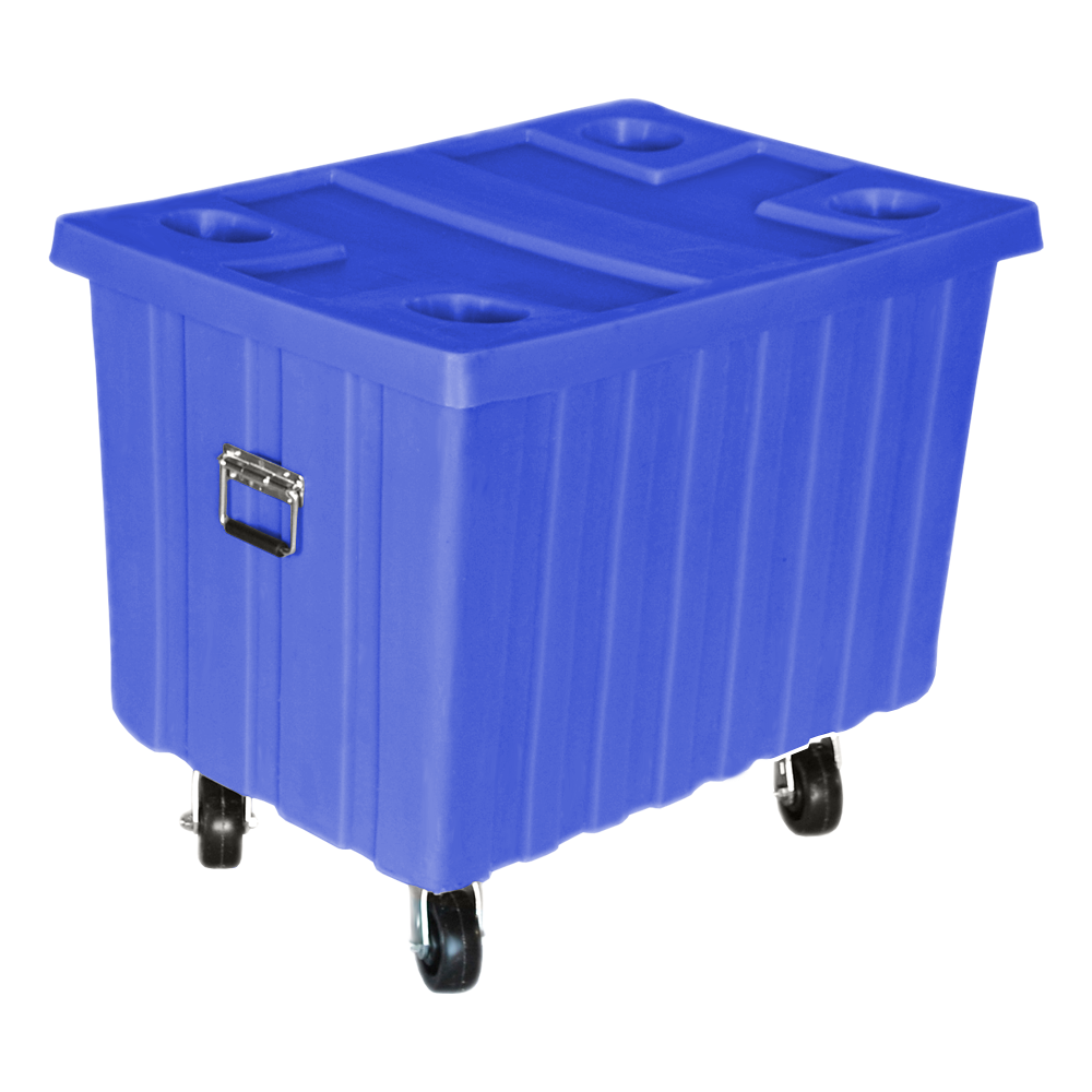 MTE-2-H5-HL, Bulk Box Truck, 12 Bushel, 41" x 28.25"x 32.5" - Dark Blue 