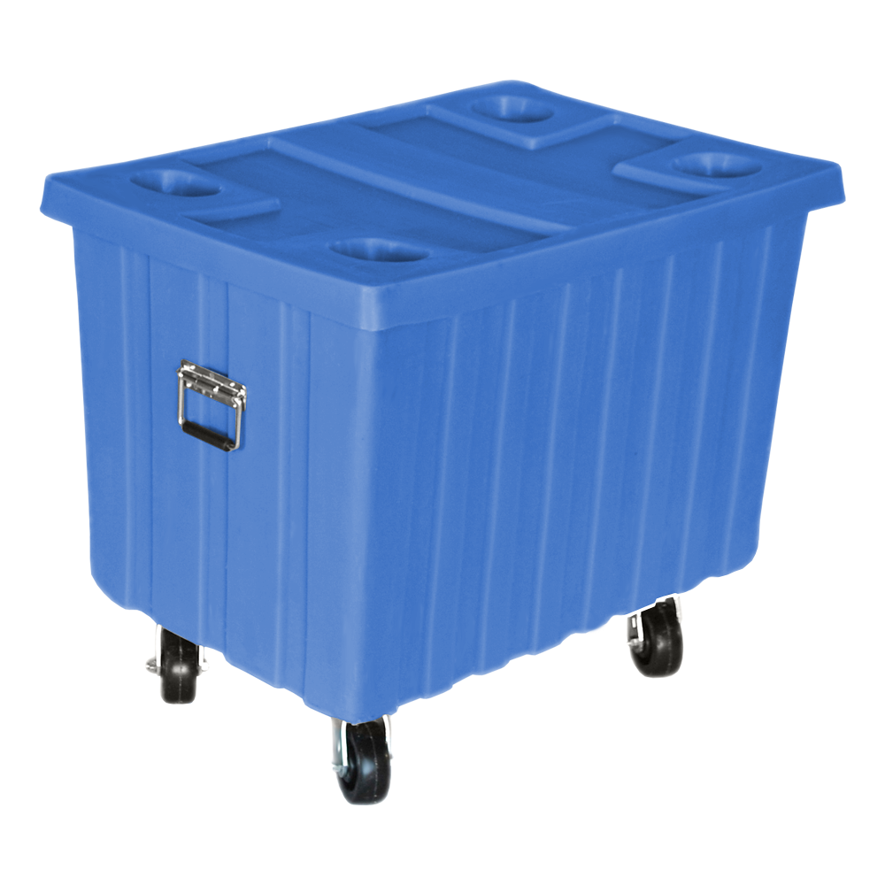 MTE-2-H5-HL, Bulk Box Truck, 12 Bushel, 41" x 28.25"x 32.5" - Blue 