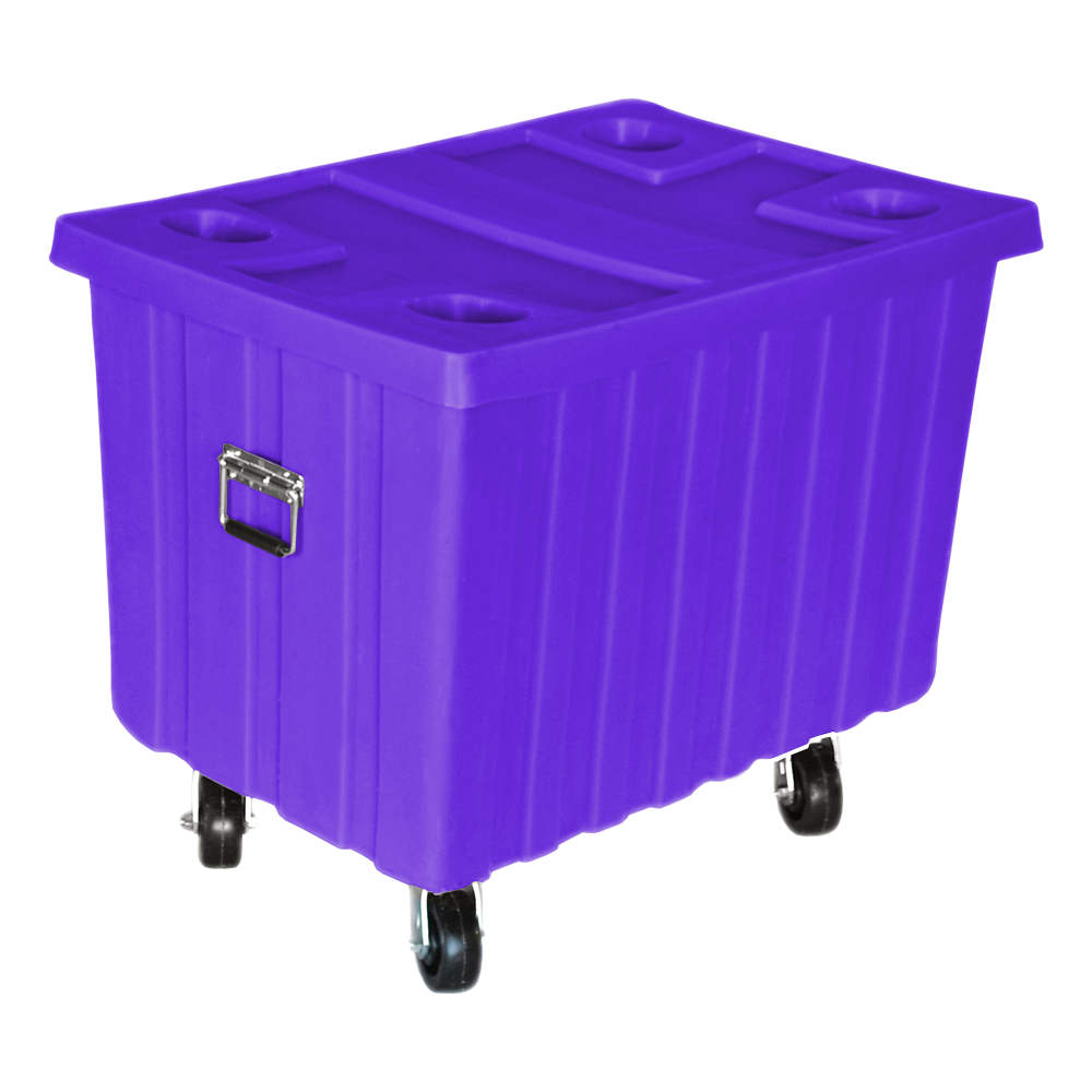 MTE-2-H5-HL, Bulk Box Truck, 12 Bushel, 41" x 28.25"x 32.5" - Purple 