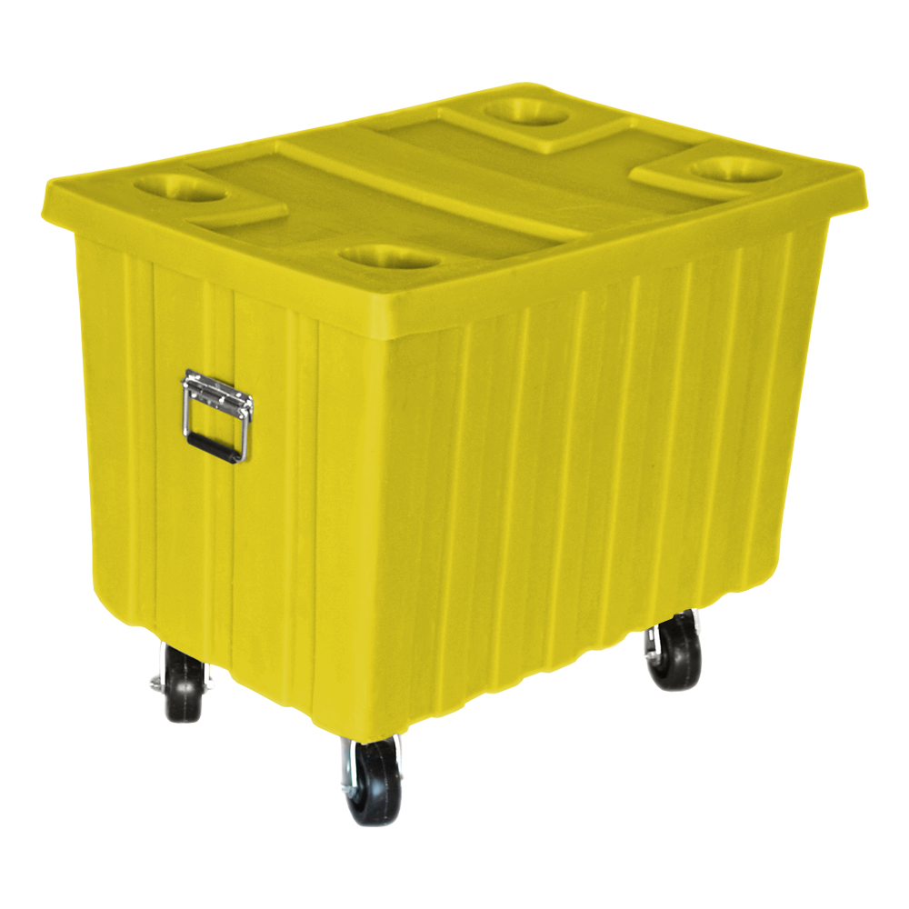 MTE-2-H5-HL, Bulk Box Truck, 12 Bushel, 41" x 28.25"x 32.5" - Yellow 
