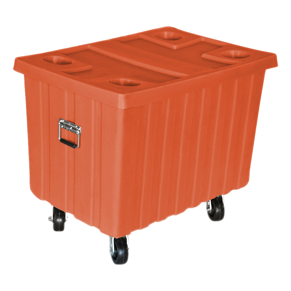 MTE-2-H5-HL, Bulk Box Truck, 12 Bushel, 41" x 28.25"x 32.5" - Orange 