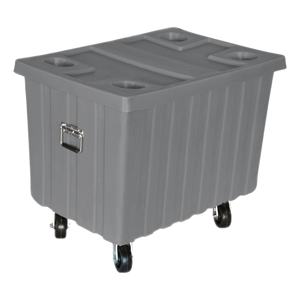 MTE-2-H5-HL, Bulk Box Truck, 12 Bushel, 41" x 28.25"x 32.5" - Grey 