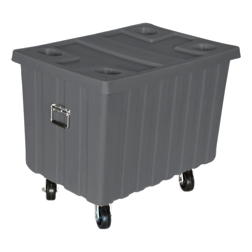 MTE-2-H5-HL, Bulk Box Truck, 12 Bushel, 41" x 28.25"x 32.5" - Dark Gray 