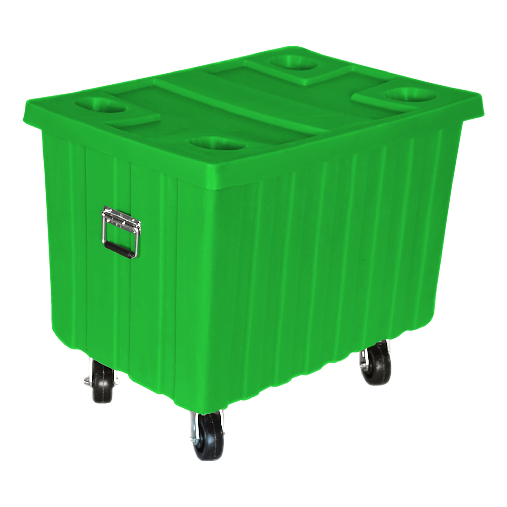 MTE-2-H5-HL, Bulk Box Truck, 12 Bushel, 41" x 28.25"x 32.5" - Lime Green 