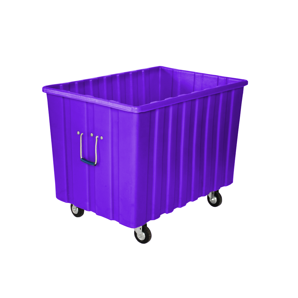 MTE-H4, Bulk Box Truck, 12 Bushel, 41" x 28.25"x 32.5" - Purple, Medium Duty 