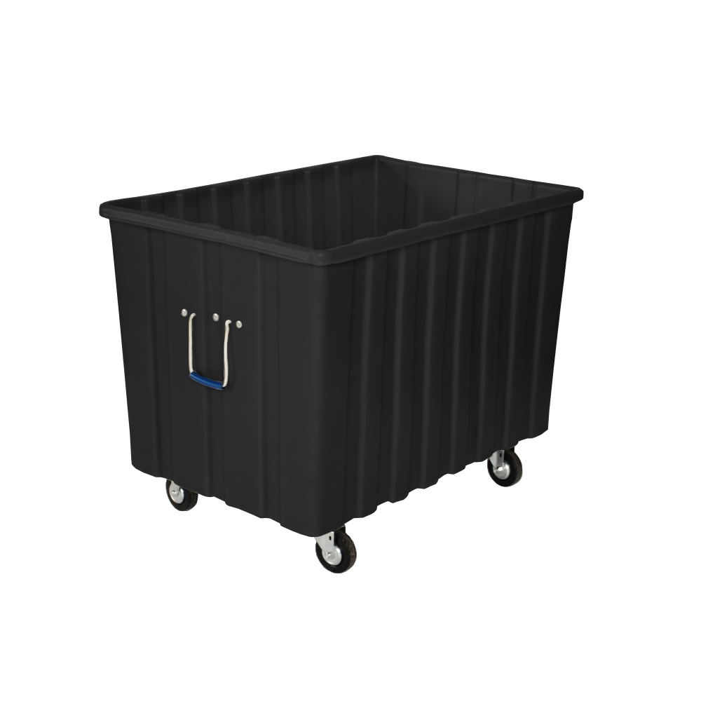 MTE-H4, Bulk Box Truck, 12 Bushel, 41" x 28.25"x 32.5" - Black, Heavy Duty 