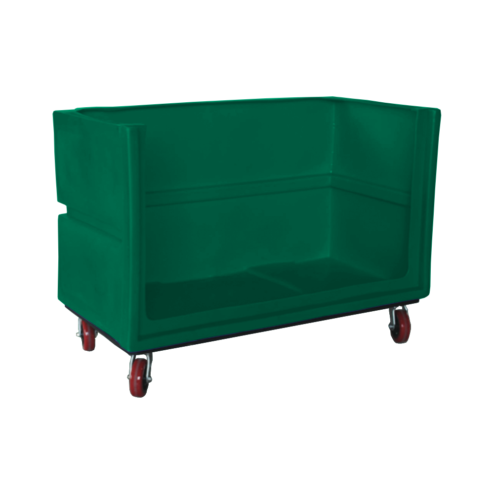 OFC-3429-H6, Bulk Cart, 24 Bushel, 60" x 29.8" x 40" - Green 