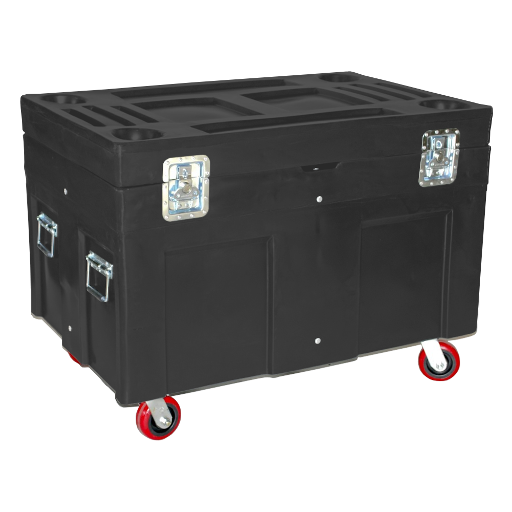 RC-4534-H5, Road Case, 12 Bushel, 45" x 30" x 34" - Black 