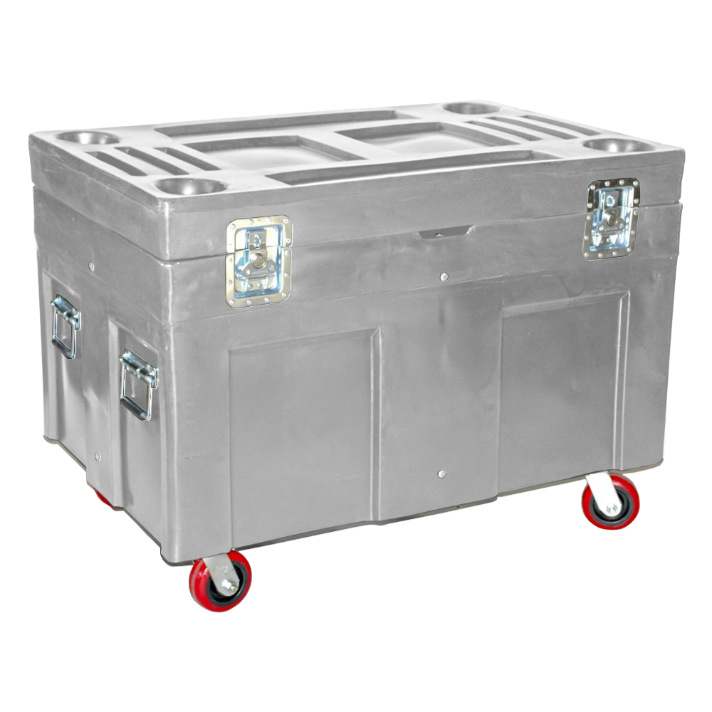 RC-4534-H5, Road Case, 12 Bushel, 45" x 30" x 34" - Grey 
