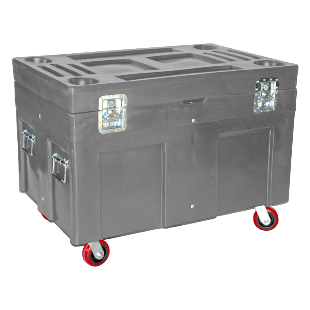 RC-4534-H5, Road Case, 12 Bushel, 45" x 30" x 34" - Dark Gray 