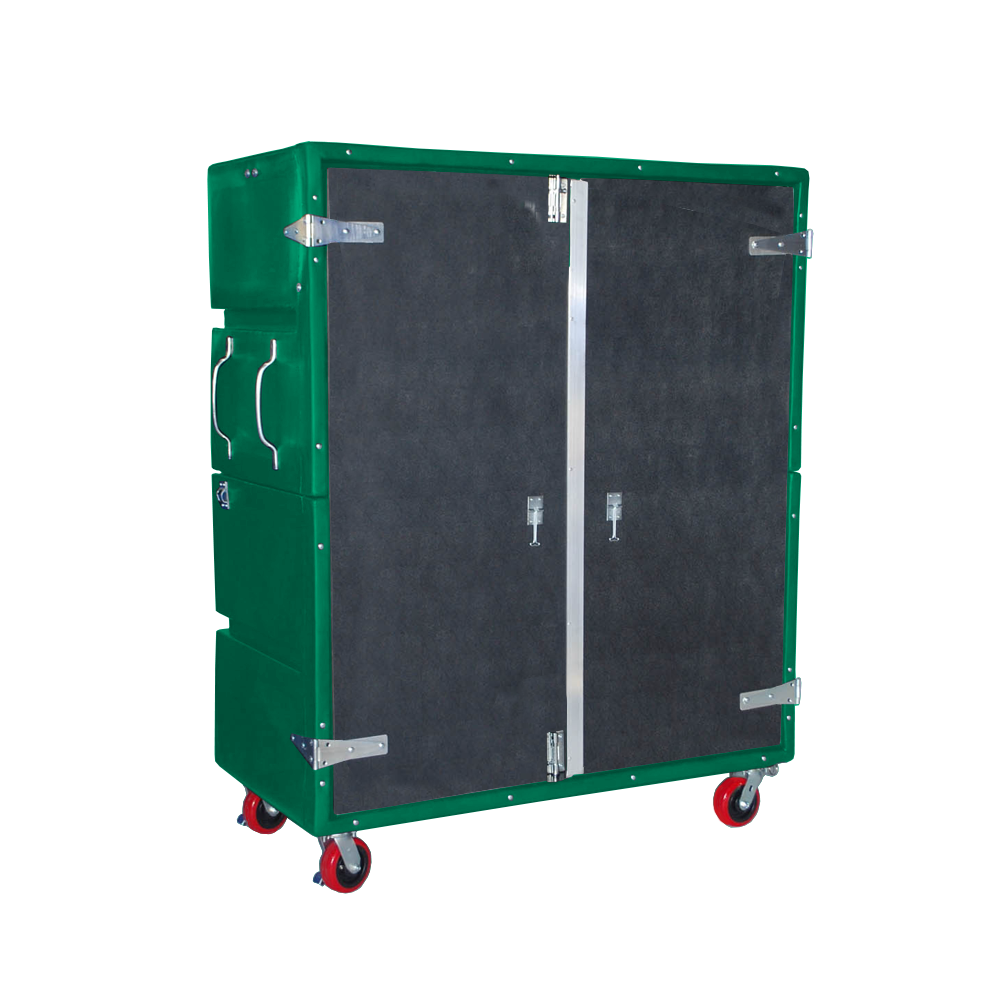 RTC-6829-H6, Security Cart, 54 Bushel, 60" x 29.5" x 75" - Green 