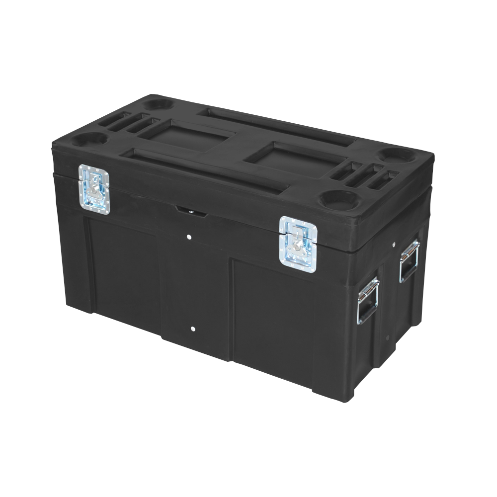 SC-4524, Road Case, 8 Bushel, 45" x 22.5" x 25" - Black 