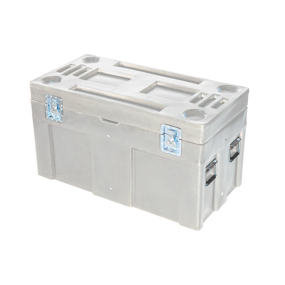 SC-4524, Road Case, 8 Bushel, 45" x 22.5" x 25" - White 