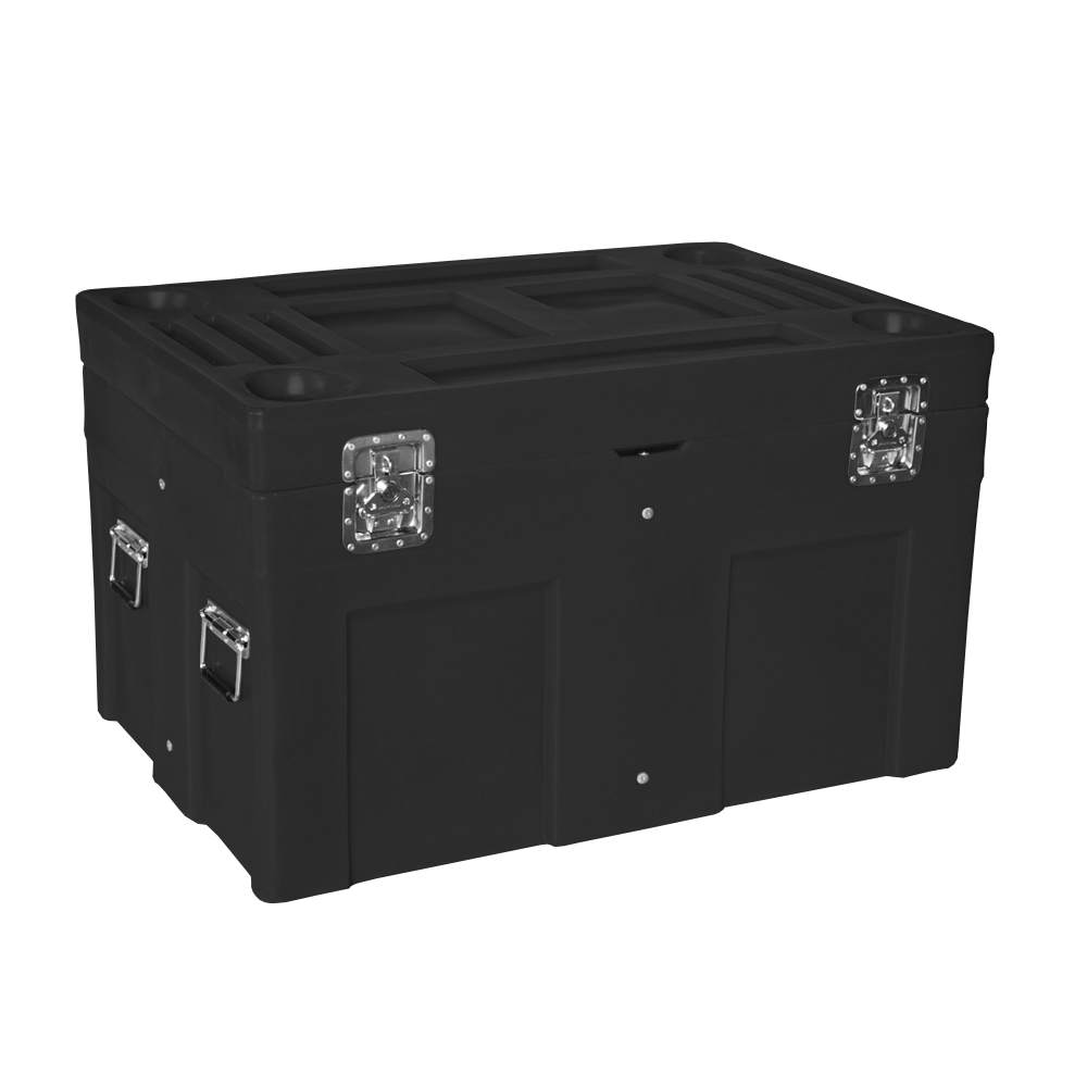 SC-4534, Road Case, 12 Bushel, 45" x 30" x 27.3" - Black 
