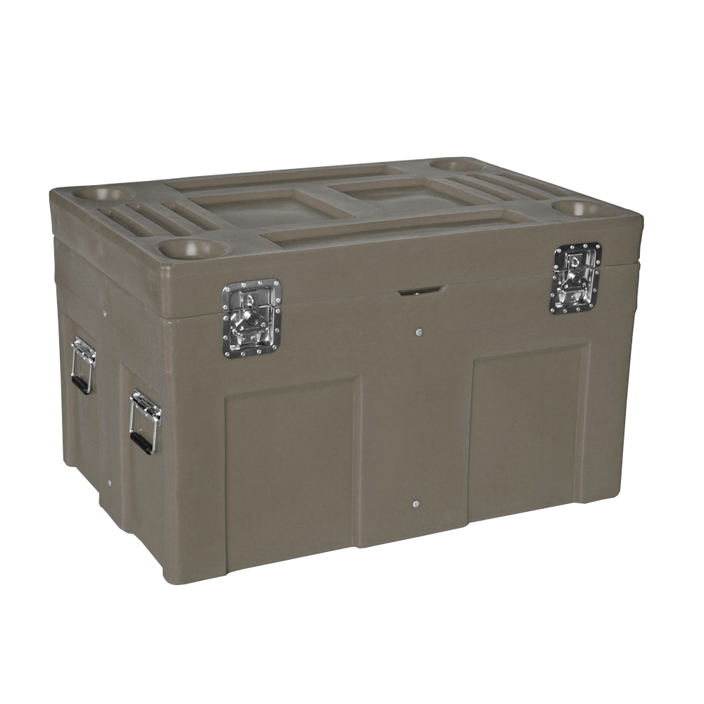 SC-4534, Road Case, 12 Bushel, 45" x 30" x 27.3" - Grey 