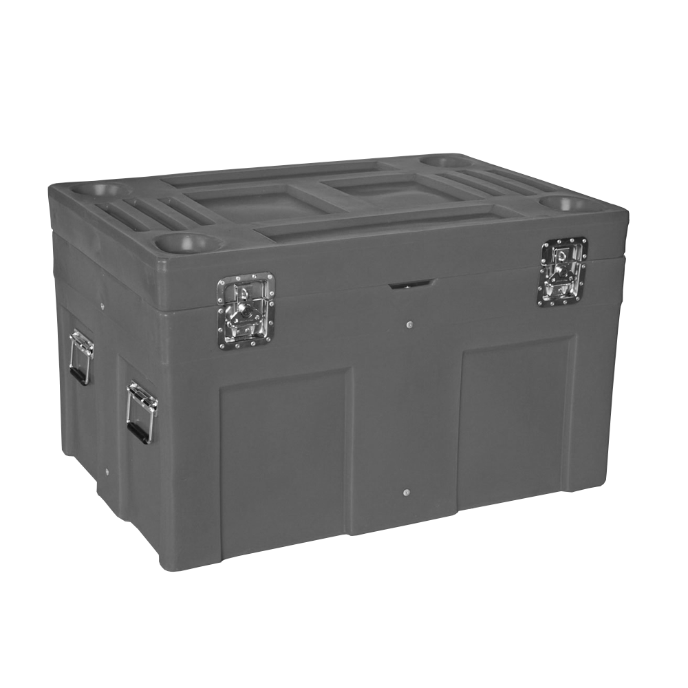 SC-4534, Road Case, 12 Bushel, 45" x 30" x 27.3" - Dark Gray 