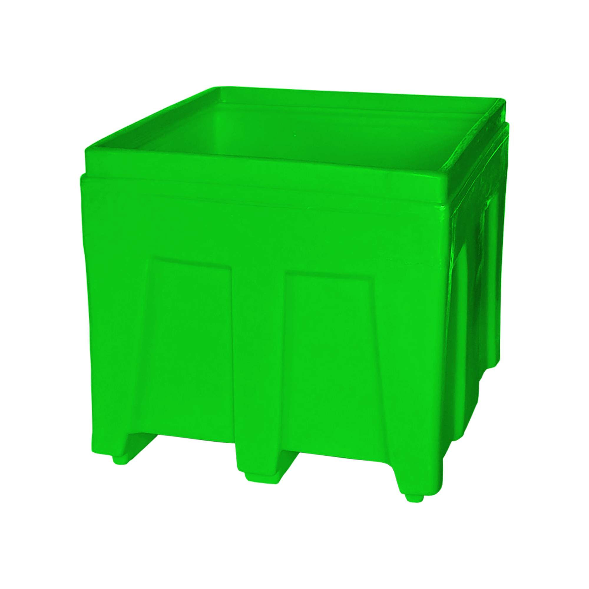 SO-3626 Series, Stack Only Containers, 11.7 Bushel, 36" x 32" x 29.5" - Lime Green 