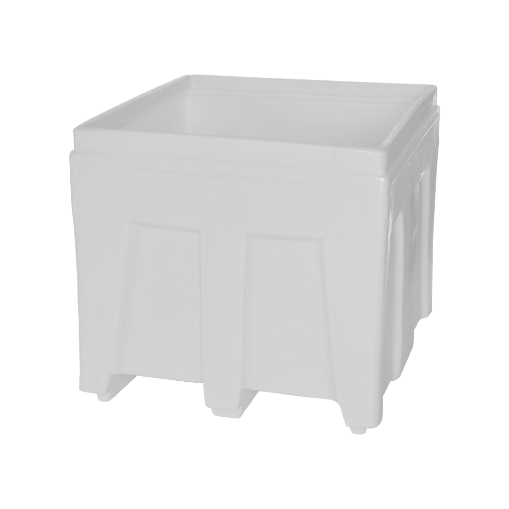 SO-3626 Series, Stack Only Containers, 11.7 Bushel, 36" x 32" x 29.5" - White 