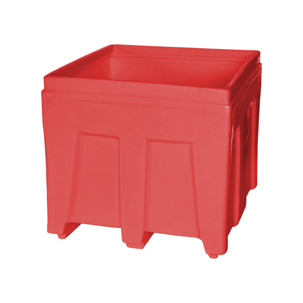 SO-3626 Series, Stack Only Containers, 11.7 Bushel, 36" x 32" x 29.5" - Red 