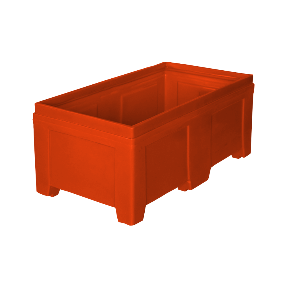 SO-5524 Series, Stack Only Container, 13.25 Bushel, 55" x 30" x 24" - Orange 