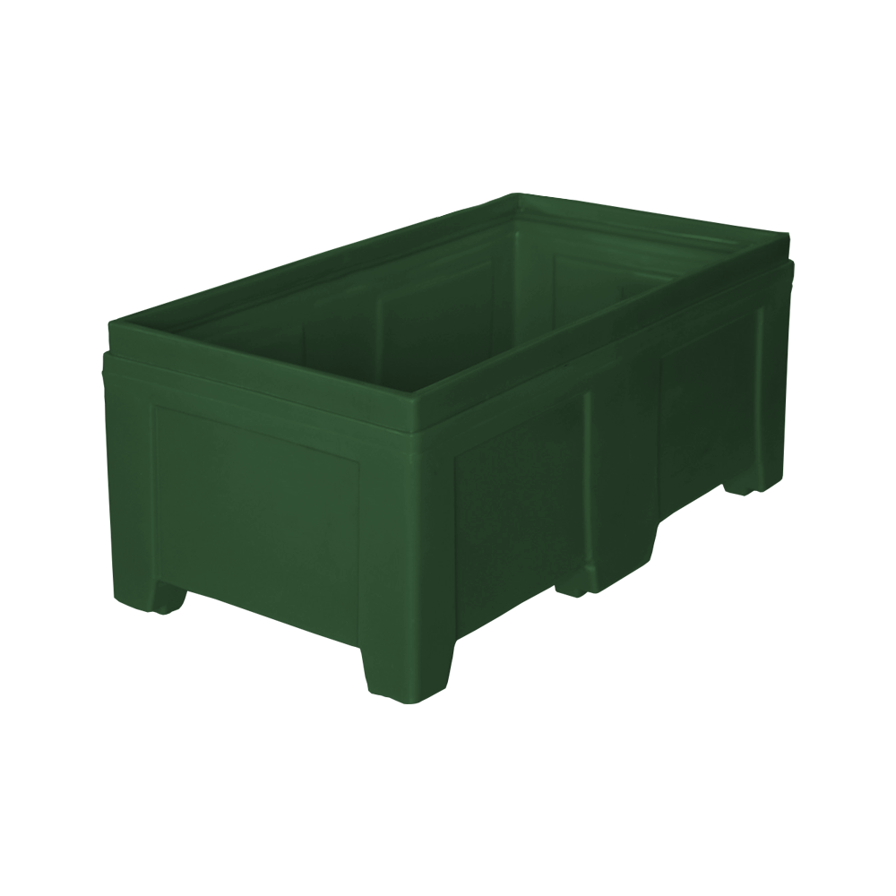 SO-5524 Series, Stack Only Container, 13.25 Bushel, 55" x 30" x 24" - Green 