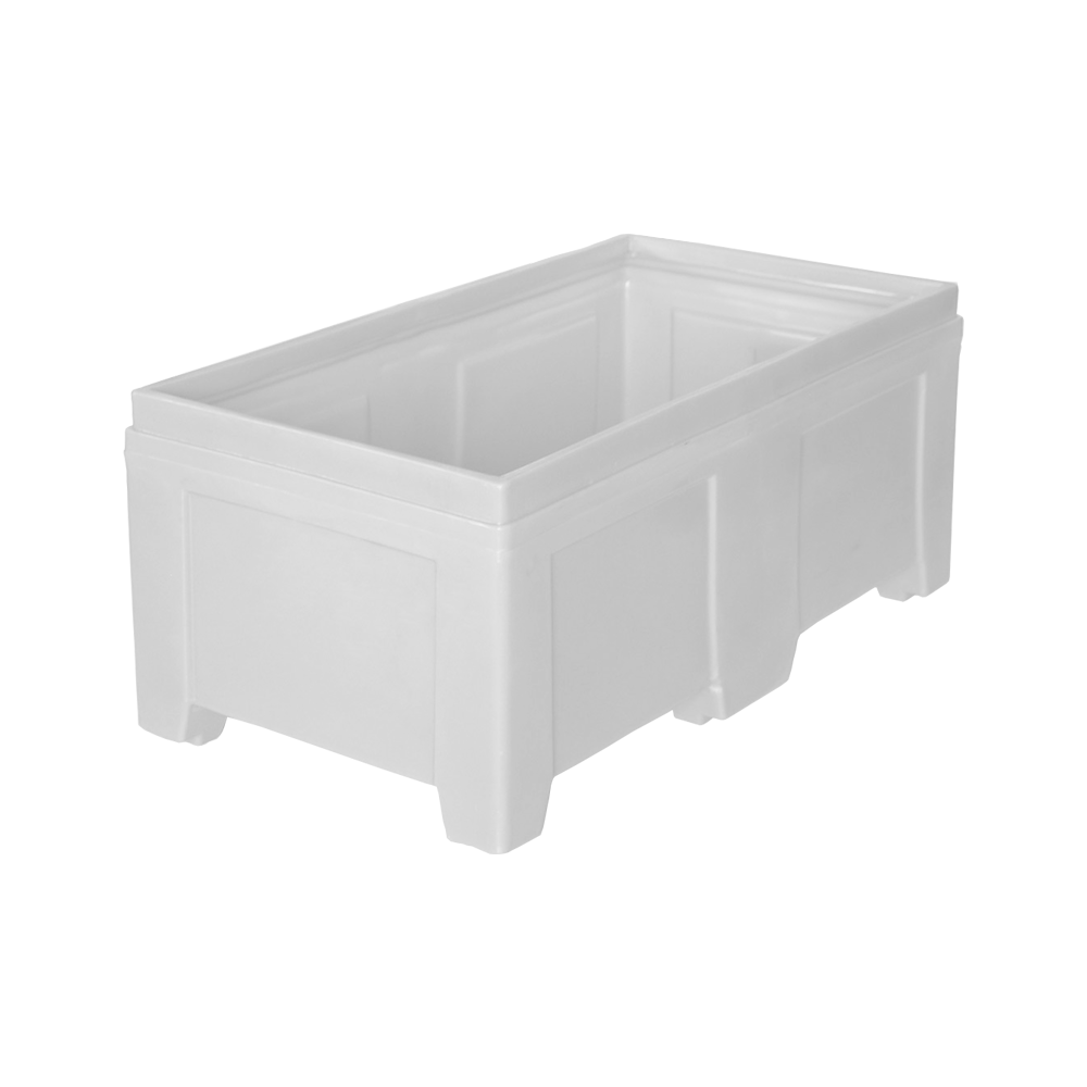 SO-5524 Series, Stack Only Container, 13.25 Bushel, 55" x 30" x 24" - White 