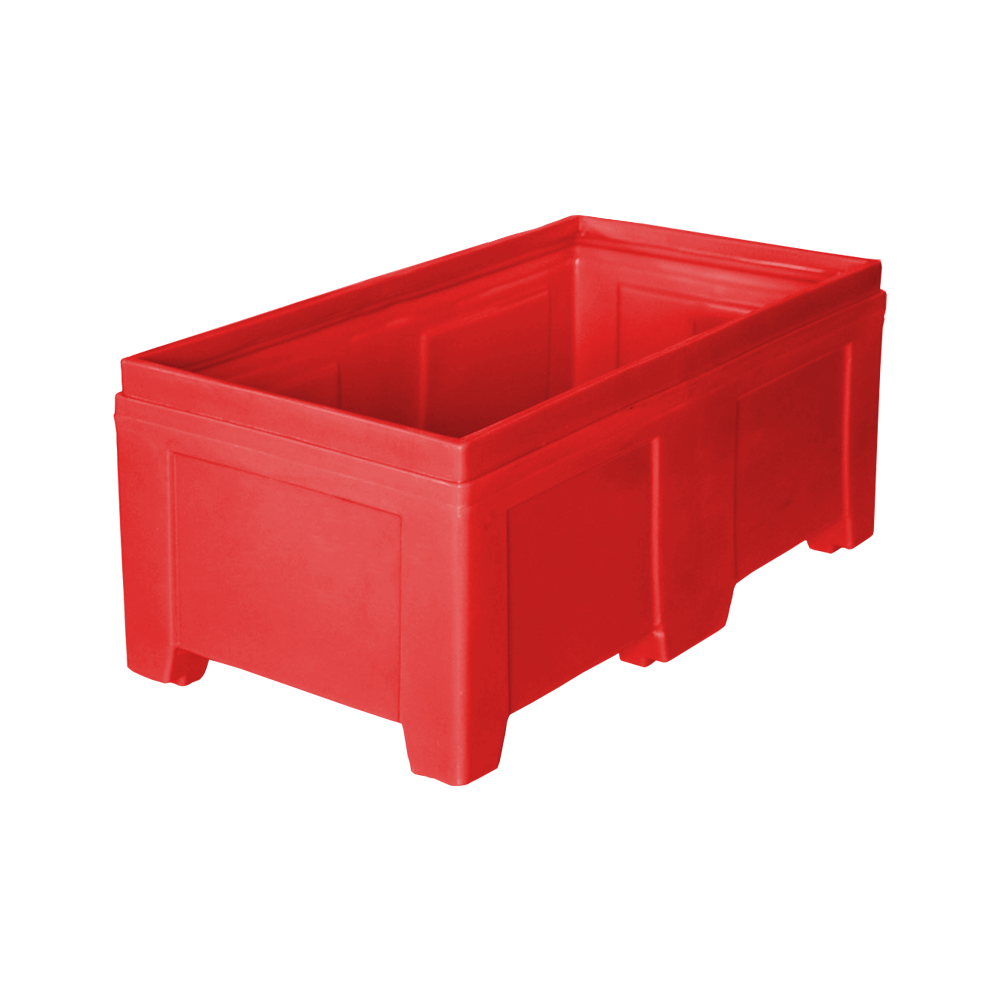 SO-5524 Series, Stack Only Container, 13.25 Bushel, 55" x 30" x 24" - Red 