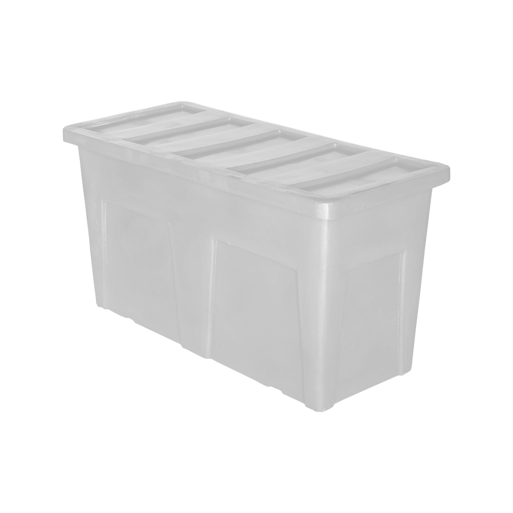 SW-5530 Series, Bulk Container, 13 Bushel, 56" x 25" x 30" - White, Heavy Duty 