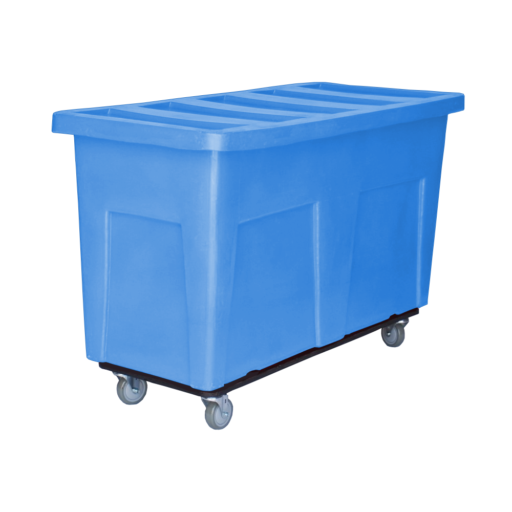 UT-5530-H4, Bulk Box Truck, 13 Bushel, 55" x 24" x 35.25" - Blue, Heavy Duty 
