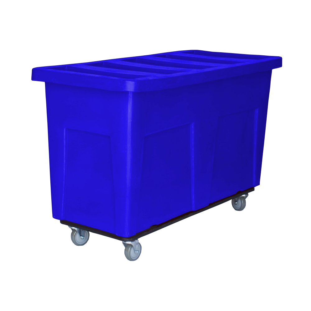 UT-5530-H4, Bulk Box Truck, 13 Bushel, 55" x 24" x 35.25" - Dark Blue, Heavy Duty 