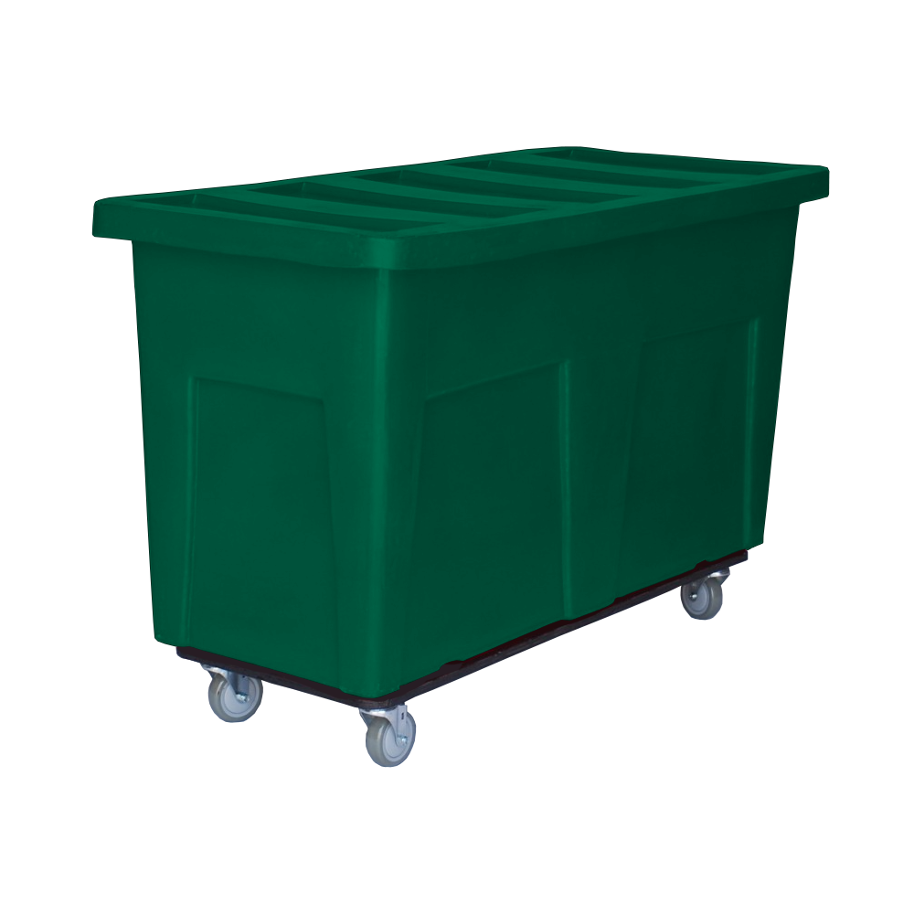 UT-5530-H4, Bulk Box Truck, 13 Bushel, 55" x 24" x 35.25" - Green, Heavy Duty 