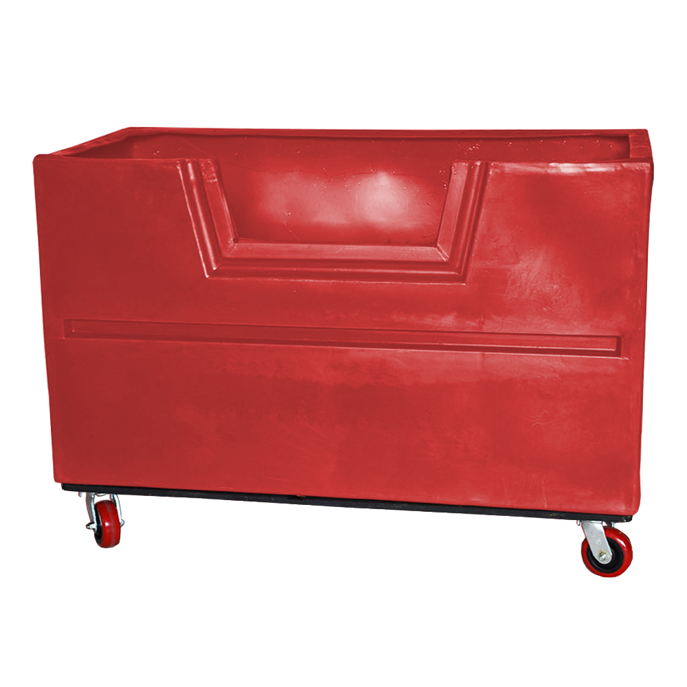 VFC-3429-H6, Hopper Front Bulk Cart, 24 Bushel, 60" x 29.8" x 40" - Red 